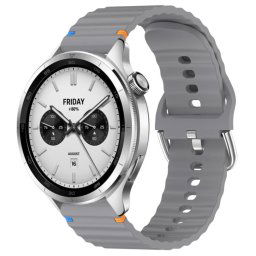 WAVY Szilikon szíj Xiaomi Watch S4 sötétszürke színhez