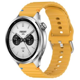WAVY szilikonszíj Xiaomi Watch S4 sárga