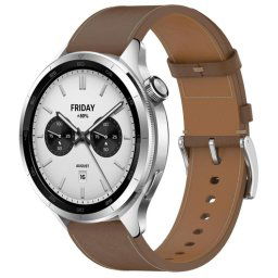 LEATHER Bőrszíj a Xiaomi Watch S4 barna