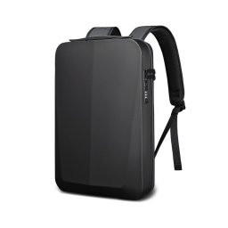 Axen merevített Usb-s laptop hátizsák fekete