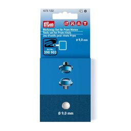 Prym szerszám készlet 9 mm-es szegecsek beütéséhez, 673132