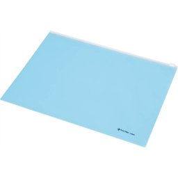 PANTA PLAST Irattartó tasak, A4, PP, cipzáras, PANTA PLAST, pasztellkék