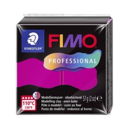 FIMO Gyurma, 57 g, égethető, FIMO "Professional", magenta