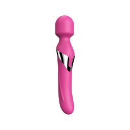 Dorcel Dual Orgasms - akkus, 2in1 masszírozó vibrátor (pink)