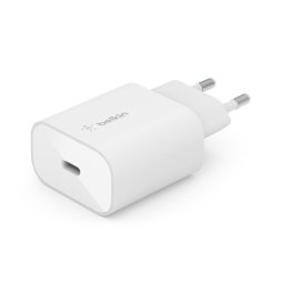 Belkin BOOST CHARGE™ 25W USB-C Power Delivery PPS fali töltő, fehér