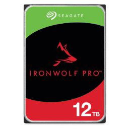 SEAGATE HDD 12TB IRONWOLF PRO (NAS), 3,5", SATAIII, 7200 RPM, 256MB gyorsítótár, CMR