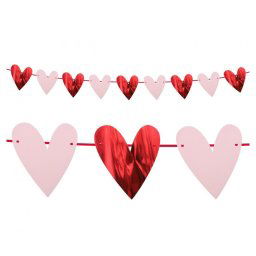 Szerelem Hearts girland 200 cm
