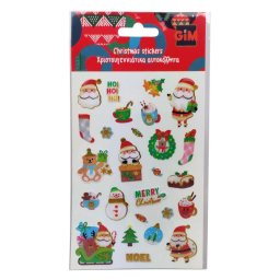 Karácsonyi Ho Ho Ho Epoxy matrica