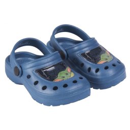 Star Wars Mandalorian Blue gyerek papucs clog 28/29
