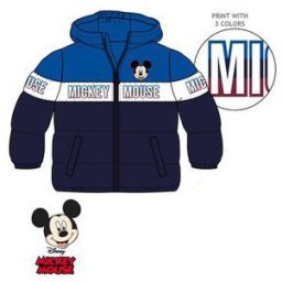 Disney Mickey Classic Blue baba bélelt kabát 24 hó