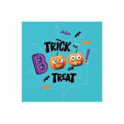 Halloween Boo szalvéta 20 db-os 33x33 cm