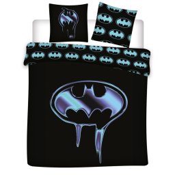 Batman Dark Knight dupla, kétszemélyes ágyneműhuzat 240×220cm, 65x65 cm