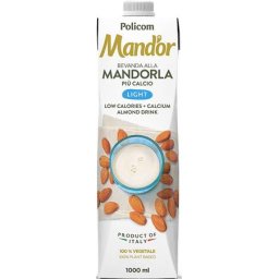 MAND'OR Növényi ital, dobozos, 1 l, MAND'OR "Prémium", light mandula kálciummal