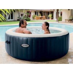 Intex PureSpa Bubble Black 4 személyes fűthető masszázsmedence 28430