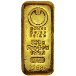 Münze Österreich 500g - befektetési aranytömb