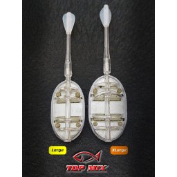 TOP MIX Arrow Flat method feeder kosár - L 30g (TM620)