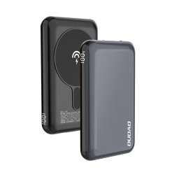DUDAO TGK1 15W MagSafe Vezeték nélküli és külső töltő 2 az 1-ben fekete