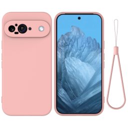 RUBBER Védőhuzat Google Pixel 9 rózsaszínhez