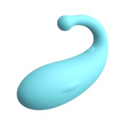 Leopard Whale – App-vezérelt vibrációs tojás (kék)