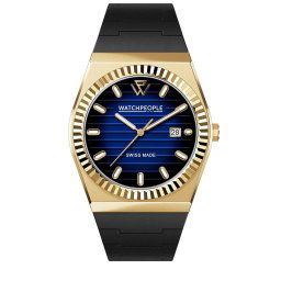 WATCHPEOPLE WP1 - Arany, fekete, kék, unisex karóra - 41 mm - (701196)