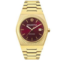 WATCHPEOPLE WP1 - Arany, bordó, női karóra - 36 mm - (700358)