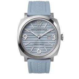 WATCHPEOPLE WP2 - Időtlen kék, ezüst, kék, férfi karóra - 45 mm - (700996)