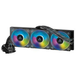 ARCTIC Liquid Freezer II - 420 A-RGB : All-in-One CPU vízhűtő 420 mm-es radiátorral és 3x P14 PWM PST A-RGB ventilátorral
