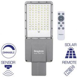 Ledes Utcai lámpatest ST02 Solar Hideg fehér 6500K 150W, 300W IP65