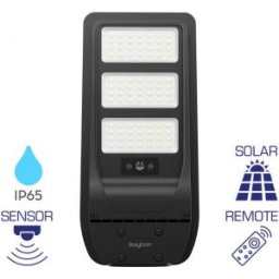 Ledes Utcai lámpatest ST02 Solar Hideg fehér 6500K 50W, 100W IP65