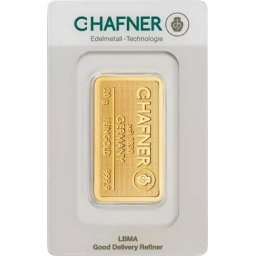 C. Hafner - 20 g - befektetési aranylap