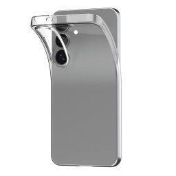 Puro Silicone tok Samsung Galaxy S25 - átlátszó