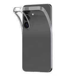 Puro Silicone tok Samsung Galaxy S25 Plus - átlátszó