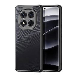 DUX DUCIS AIMO szilikon telefonvédő (ütésállóság, kameravédő, matt, hullám) FEKETE Xiaomi Redmi Note 14 Pro 5G