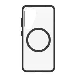 OTTERBOX REACT szilikon telefonvédő (erős ütésállóság, légpárnás sarok, MagSafe) FEKETE Samsung Galaxy S25 Plus (SM-S936)
