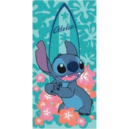 Lilo és Stitch, A csillagkutya fürdőlepedő, strandtörölköző 70x140 cm (Fast Dry) Nr 04