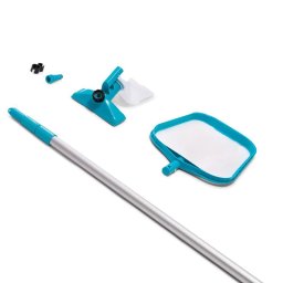 Intex venturi medence porszívó + fölöző háló + ALU nyél