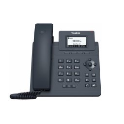 Yealink SIP-T30P SIP telefon, PoE, 2,3" 132x64-es, nem megvilágított LCD kijelző, 1 x SIP fiók, 100M Eth
