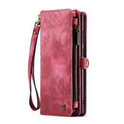 WALLET Védőtok pénztárcával 2 az 1-ben Samsung Galaxy S23 Ultra 5G piros