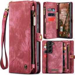 WALLET pénztárcával 2 az 1-ben Samsung Galaxy S24 5G piros
