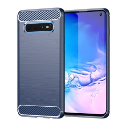 FLEXI TPU borító Samsung Galaxy S10 kék