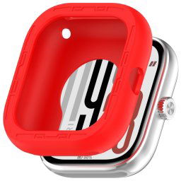 TPU HALF COVER Fedél a Xiaomi Redmi Watch 5 piros