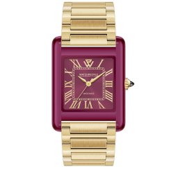 WATCHPEOPLE WP6 - Arany, mély bordó, női karóra - 27 mm - (701063)