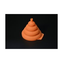 Összecsukható szilikon tölcsér 12 cm