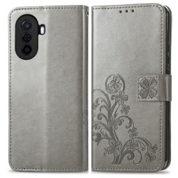 ART FLOWERS Pénztárcahuawei Nova Huawei szürke színű