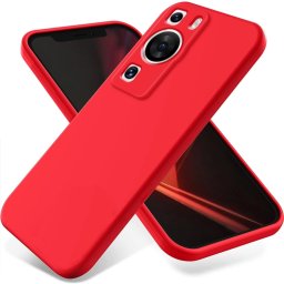 RUBBER Védőburkolat Huawei P60 Pro piros
