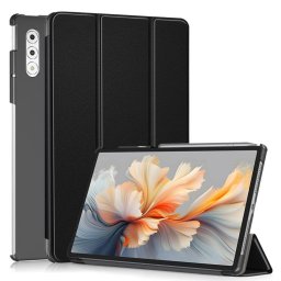 LEATHER Csuklós burkolat Lenovo Yoga Tab Plus fekete