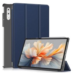 LEATHER Csuklós burkolat Lenovo Yoga Tab Plus kék színhez