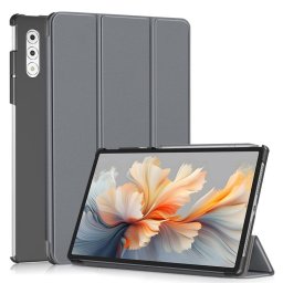 LEATHER Csuklós burkolat Lenovo Yoga Tab Plus szürke