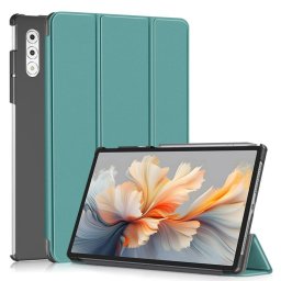 LEATHER Csuklós burkolat Lenovo Yoga Tab Plus zöld
