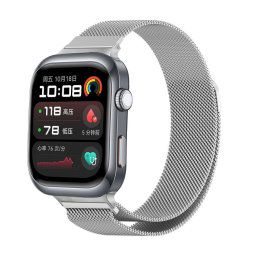 MILANESE Fémszíj Huawei Watch D2 ezüst